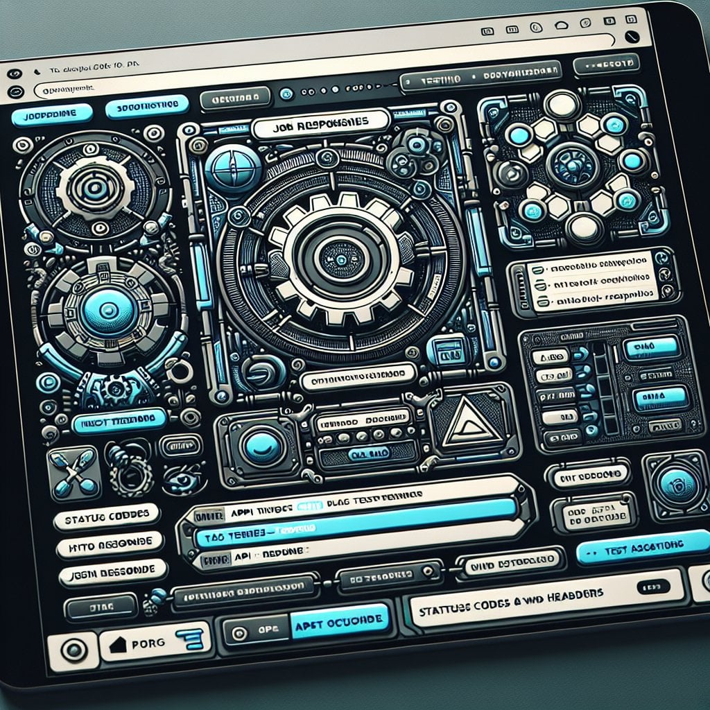 Interface de l'outil de test API montrant la requête et la réponse