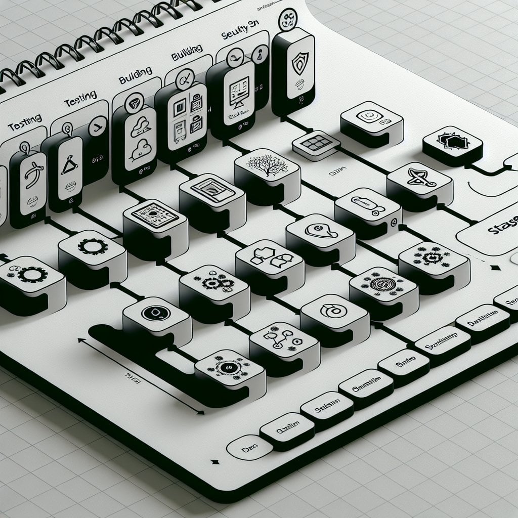 Visuelle Pipeline-Builder-Oberfläche in DevDeck